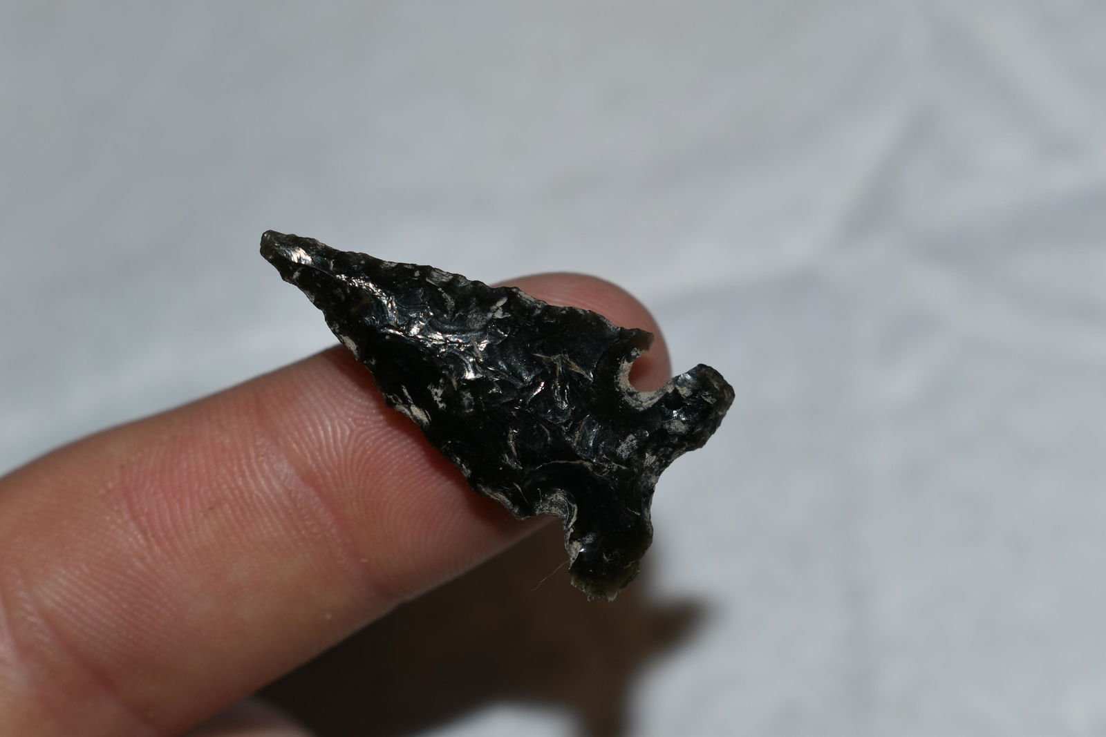 1 1/4" Obsidian Point, found in Lake Co., Oregon (1 of 5)