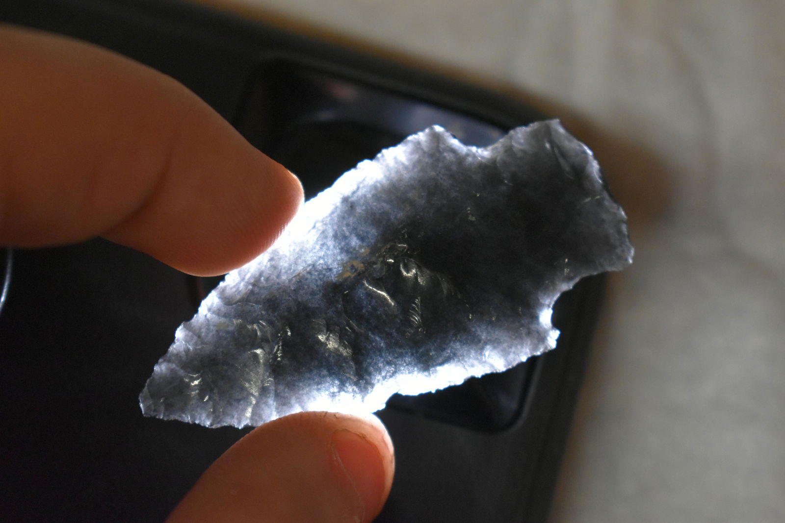 2" Obsidian Point, found in Lake Co., Oregon (1 of 7)