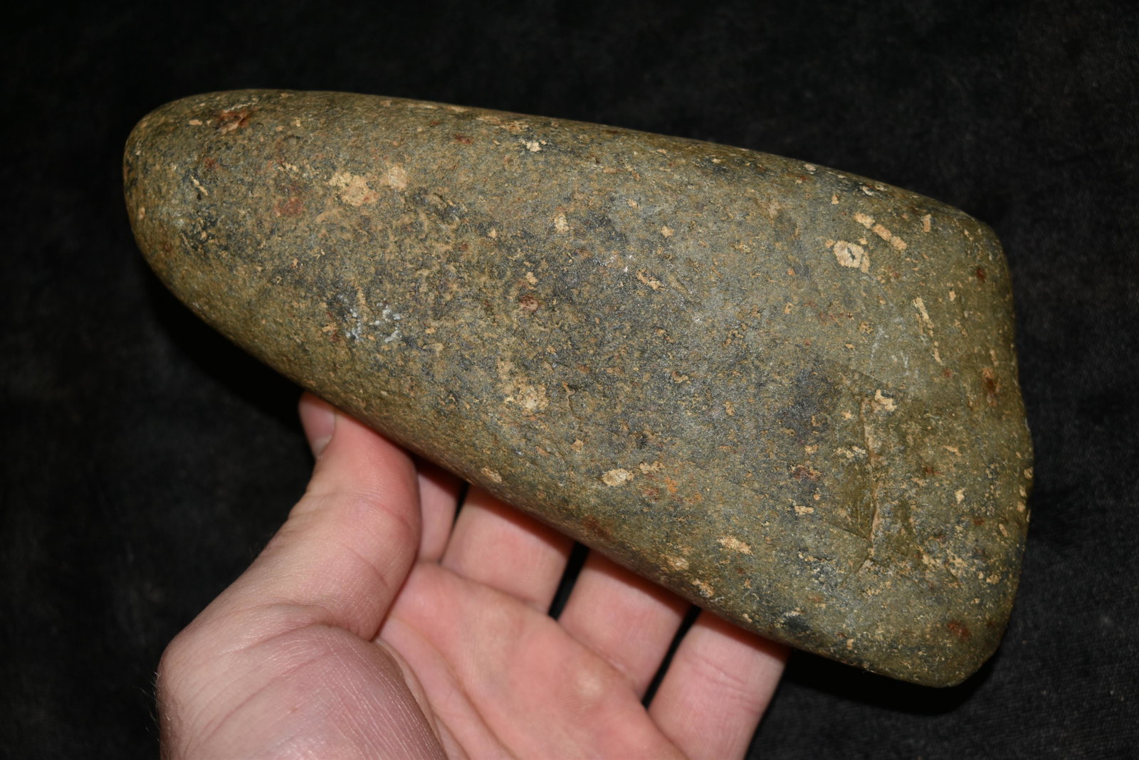 7" Porphyry Celt, Pickett Co, Tennessee, Found 1976,: 7" Porphyry Celt, Pickett Co, Tennessee, Found 1976, Native American Arrowhead, Artifact