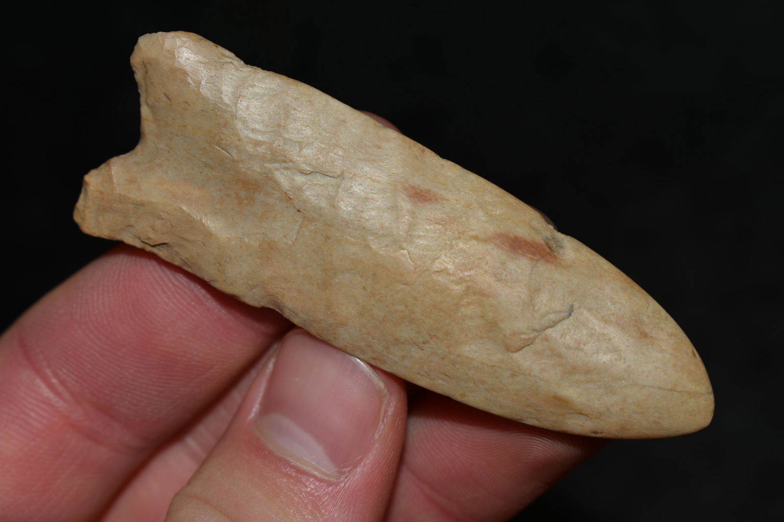 3" Rare Polished Dalton Point, Kay Co, Oklahoma, Lake: 3" Rare Polished Dalton Point, Kay Co, Oklahoma, Lake Kaw