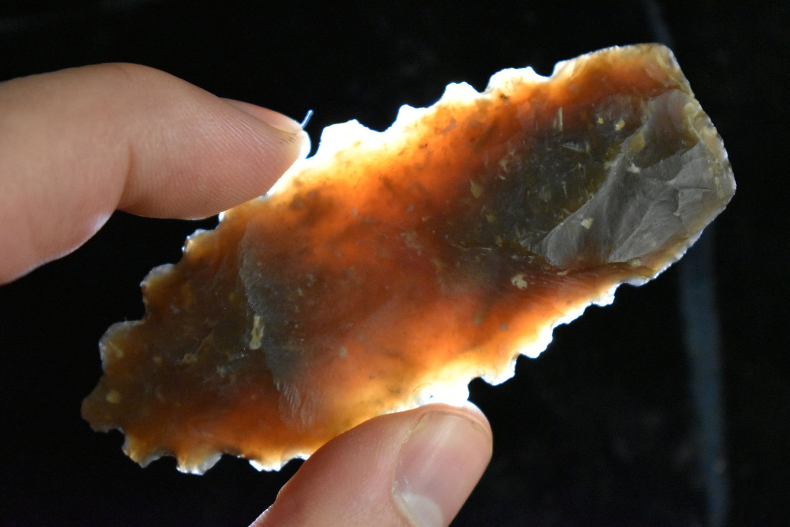 3 1/4" Knife River Flint Eccentric, South Dakota: 3 1/4" Knife River Flint Eccentric, South Dakota