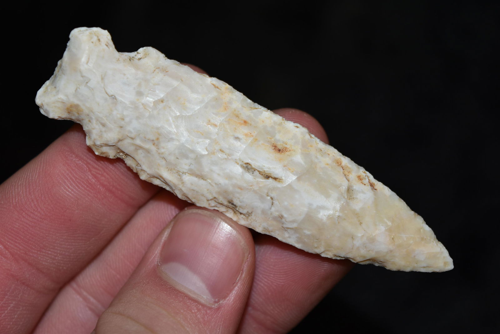 3 1/4" Matanzas Point, Iowa, Native American Arrowhead, (1 of 5)