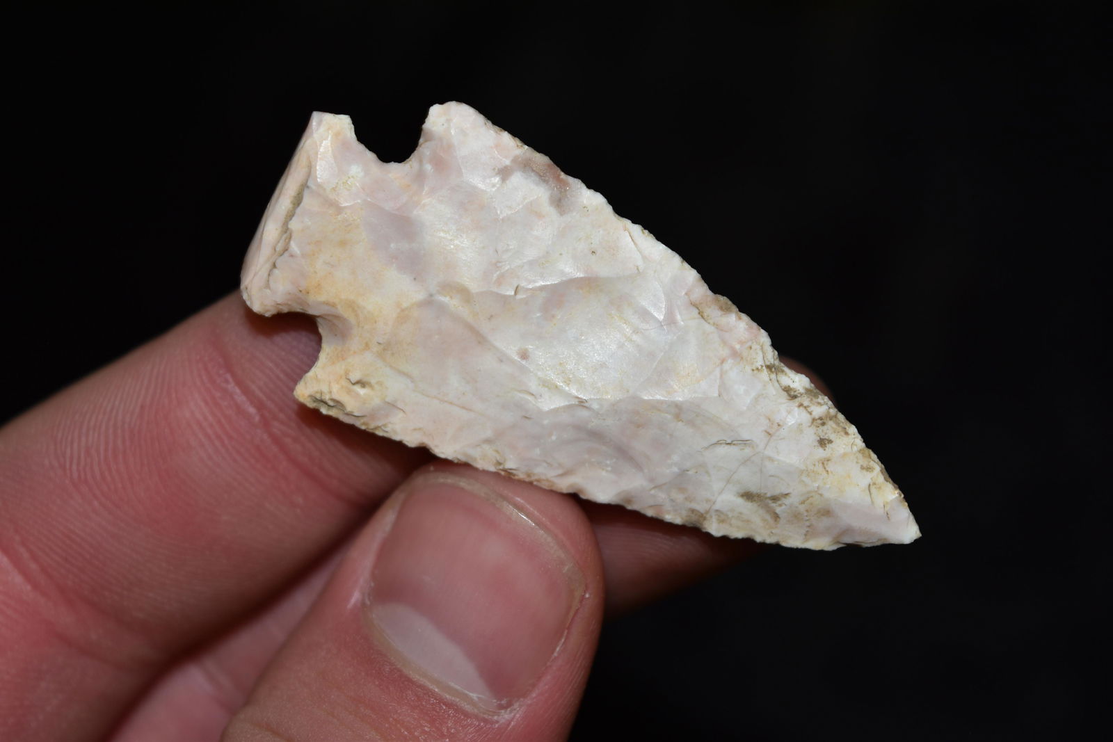 2 1/4" Table Rock Point, Iowa, Native American (1 of 5)