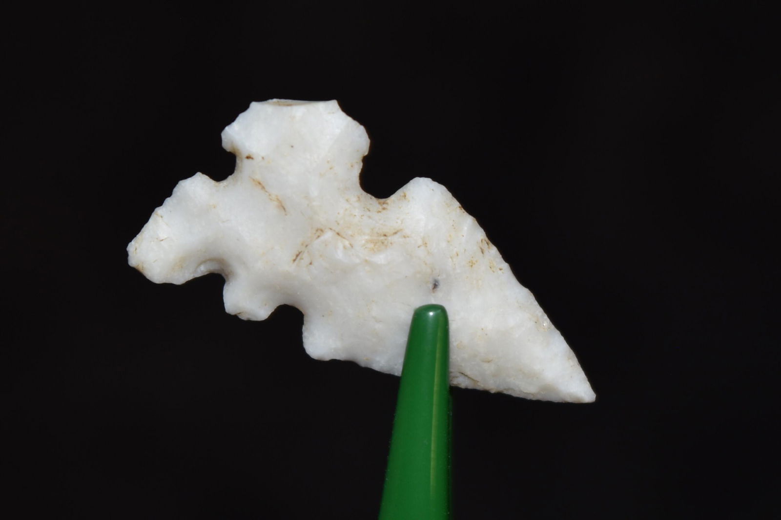 7/8" 4 Notched Cahokia Point, Iowa, Native American (1 of 4)