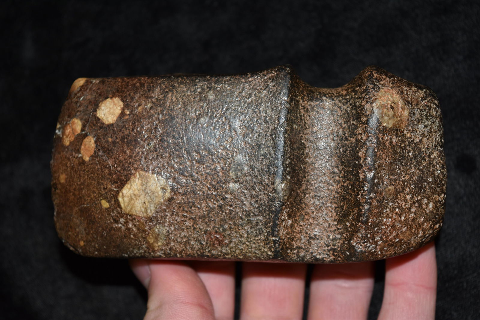 5 1/2" 3/4 Groove Axe, Found in Otter Township, Warren (1 of 8)
