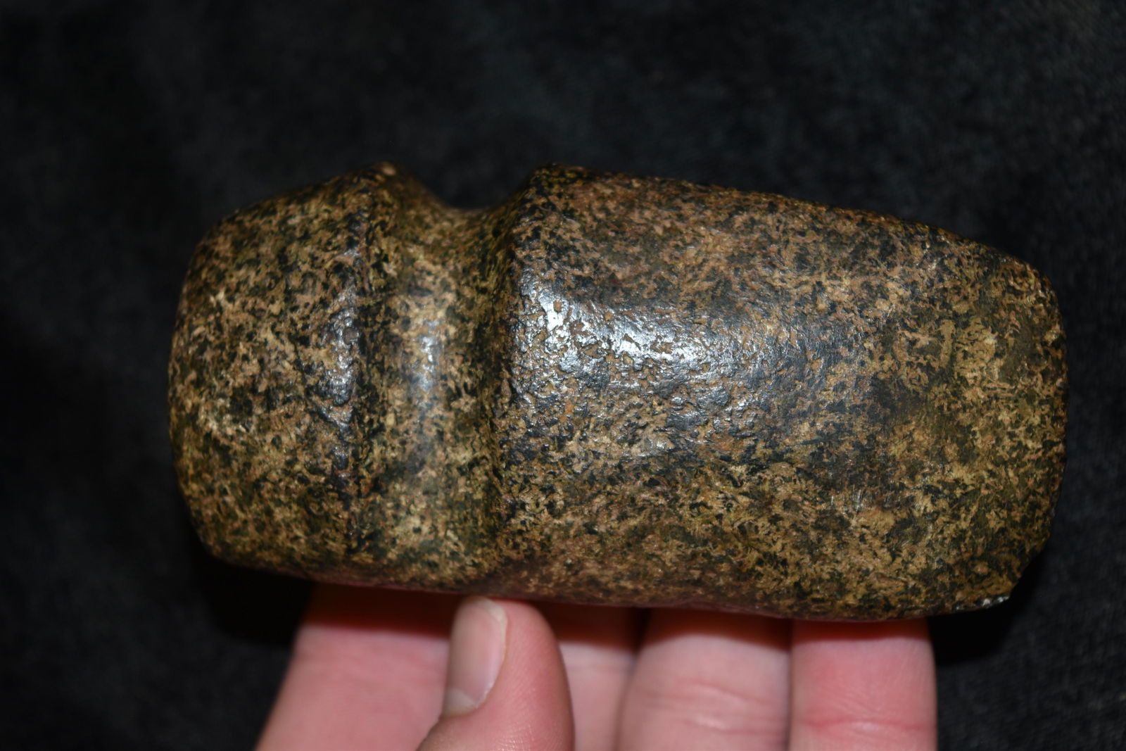 4 3/8" 3/4 Groove Axe, Great Use Polish, Iowa, Native (1 of 9)