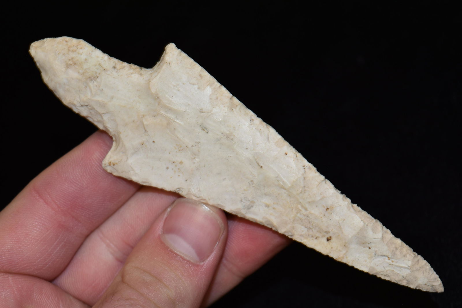 5 3/16" Adena Point, Davis COA, Kendall Co, Illinois, (1 of 8)