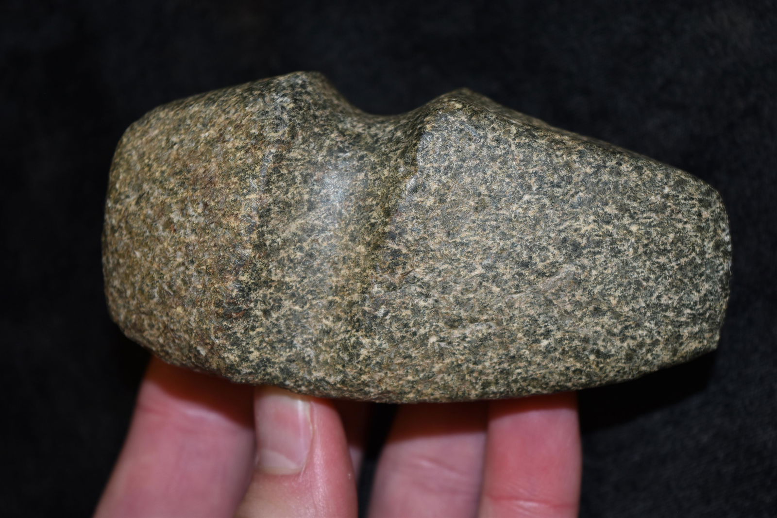 4 1/4" 3/4 Iowa Slant Groove Axe, Motley COA, Lee Co, (1 of 9)