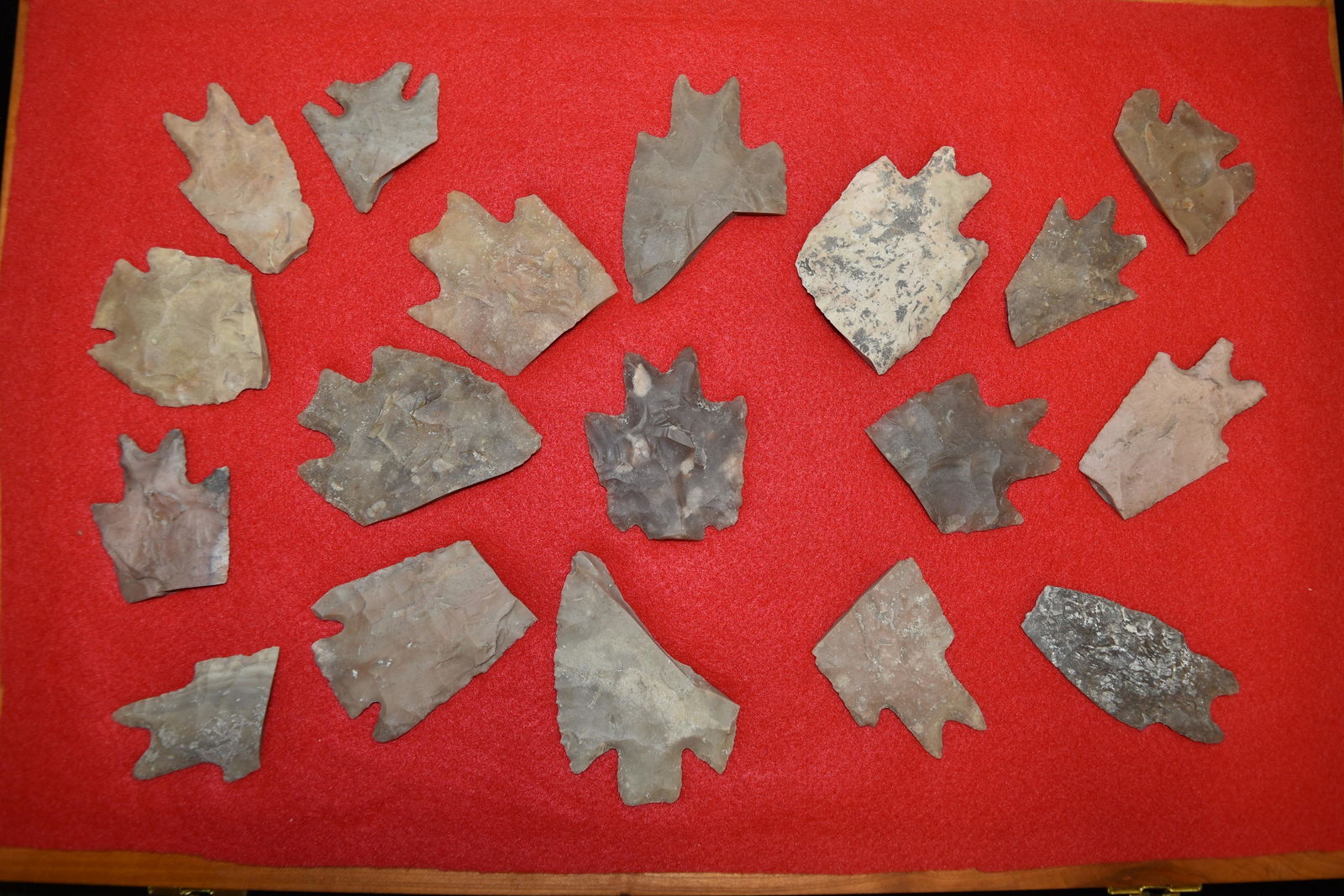 Lot of 17 Heartbreaker Points, Found in Texas, Native (1 of 6)