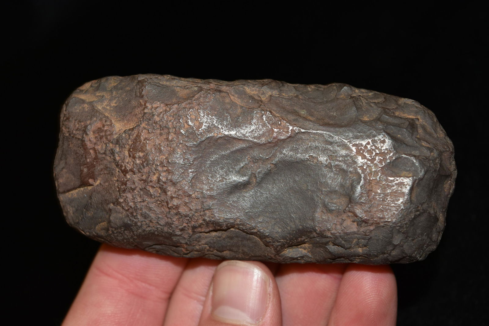 4" Rare Hematite Adze, Missouri, Native American (1 of 5)