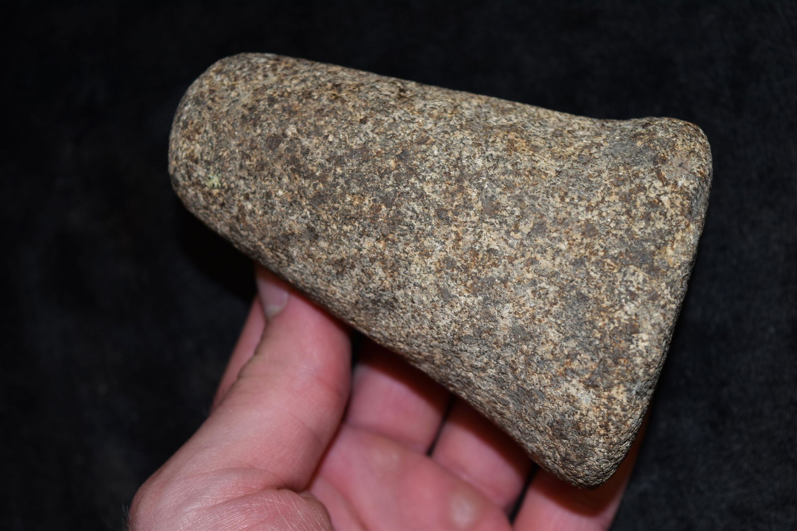 4 3/8" Bell Pestle, Van Buren Co, Iowa, Native American (1 of 5)