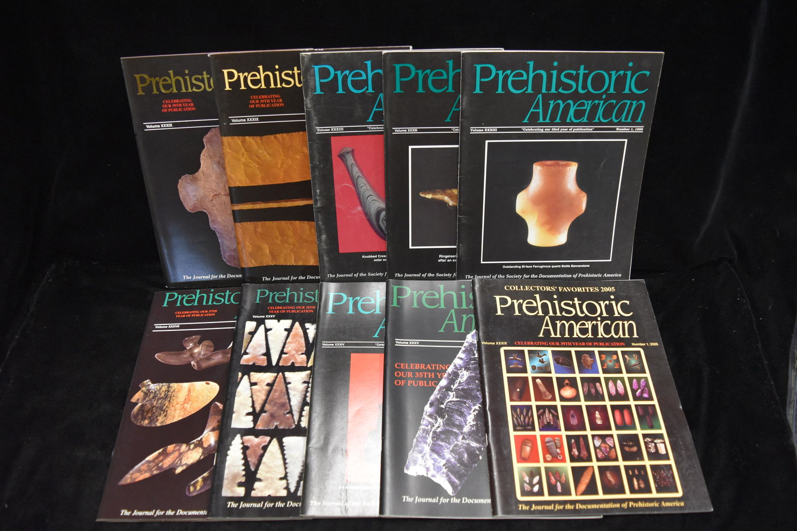 Lot of 10 Prehistoric American Magazines (1 of 3)