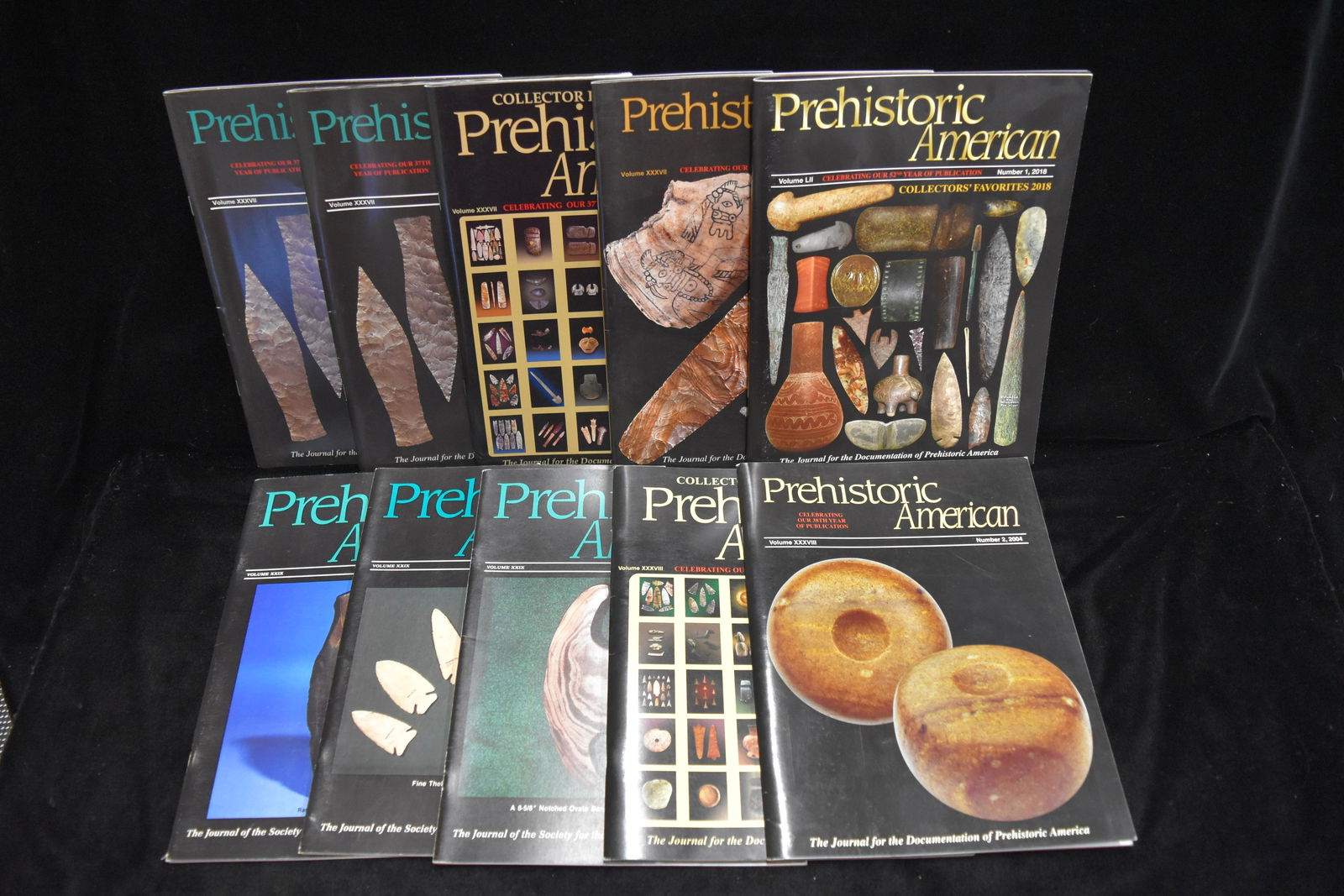 Lot of 10 Prehistoric American Magazines (1 of 3)