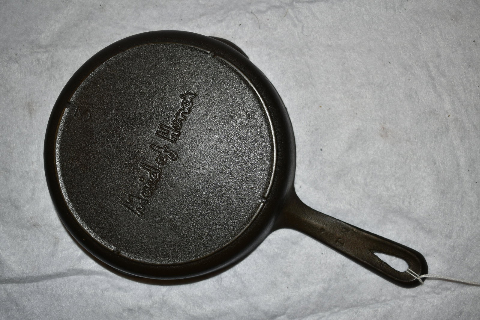 #3 Maid Of Honor, Made by Lodge, Cast Iron Skillet,: #3 Maid Of Honor, Made by Lodge, Cast Iron Skillet, Vintage Cast Iron Skillet Cookware