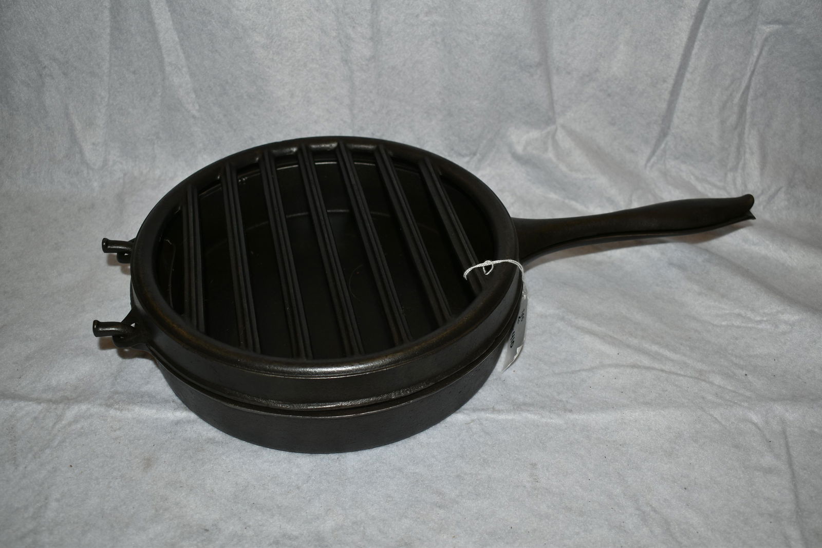Odorless Pat'd & M'F'D By. Morgan M'F'G Boiler, Vintage: Odorless Pat'd & M'F'D By. Morgan M'F'G Boiler, Vintage Cast Iron Skillet Cookware
