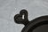 Unique Heart Shaped Gate Marked Cast Iron Griddle, - 4