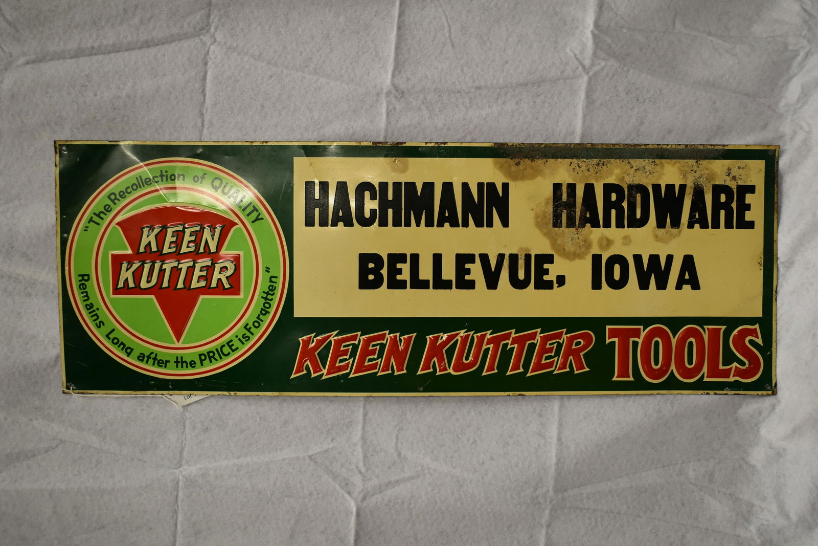 27 3/4" x 9 3/4" Vintage Keen Kutter Advertisement (1 of 5)