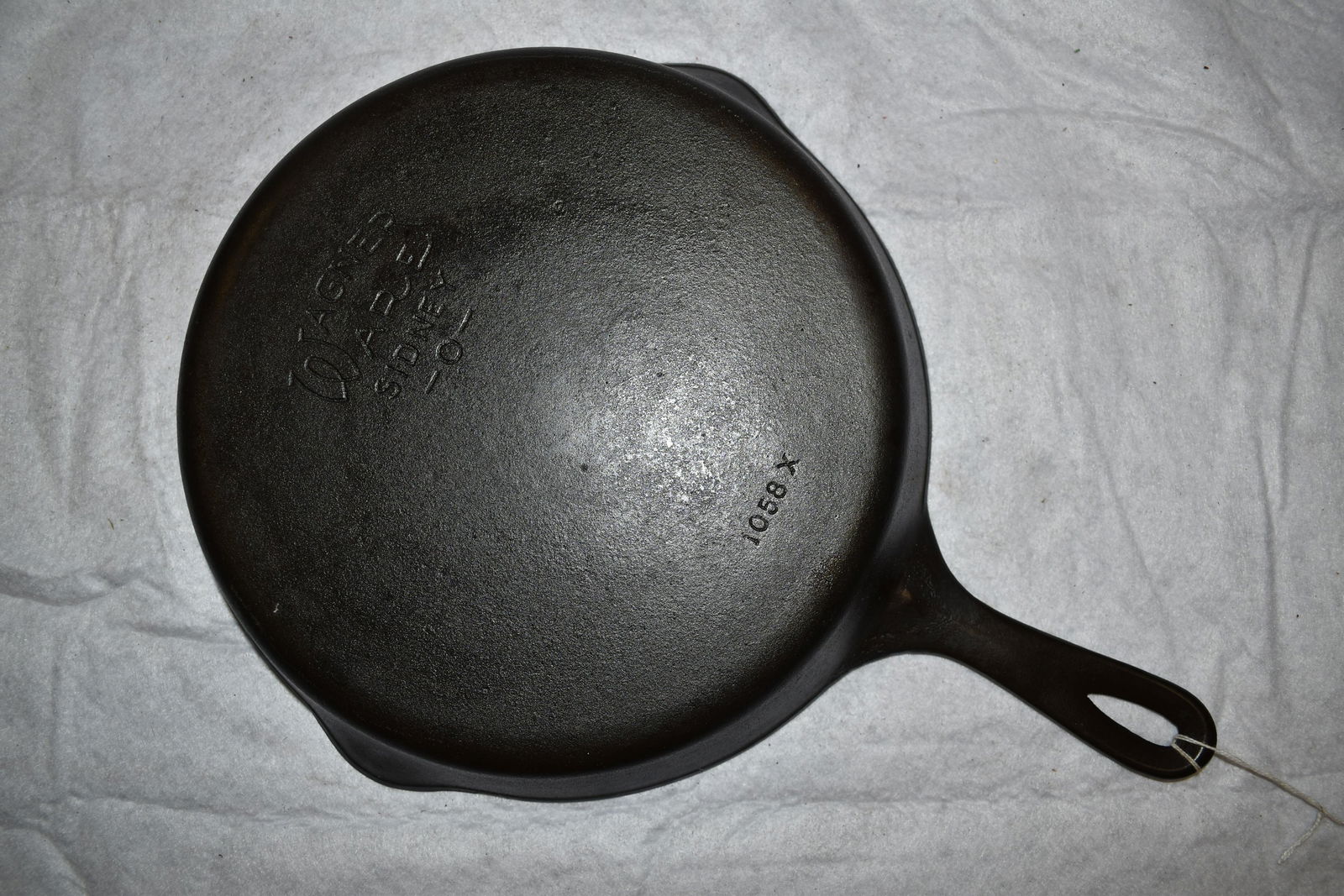 #8 Wagner Ware Sidney O Smooth Bottom Skillet, Vintage (1 of 6)