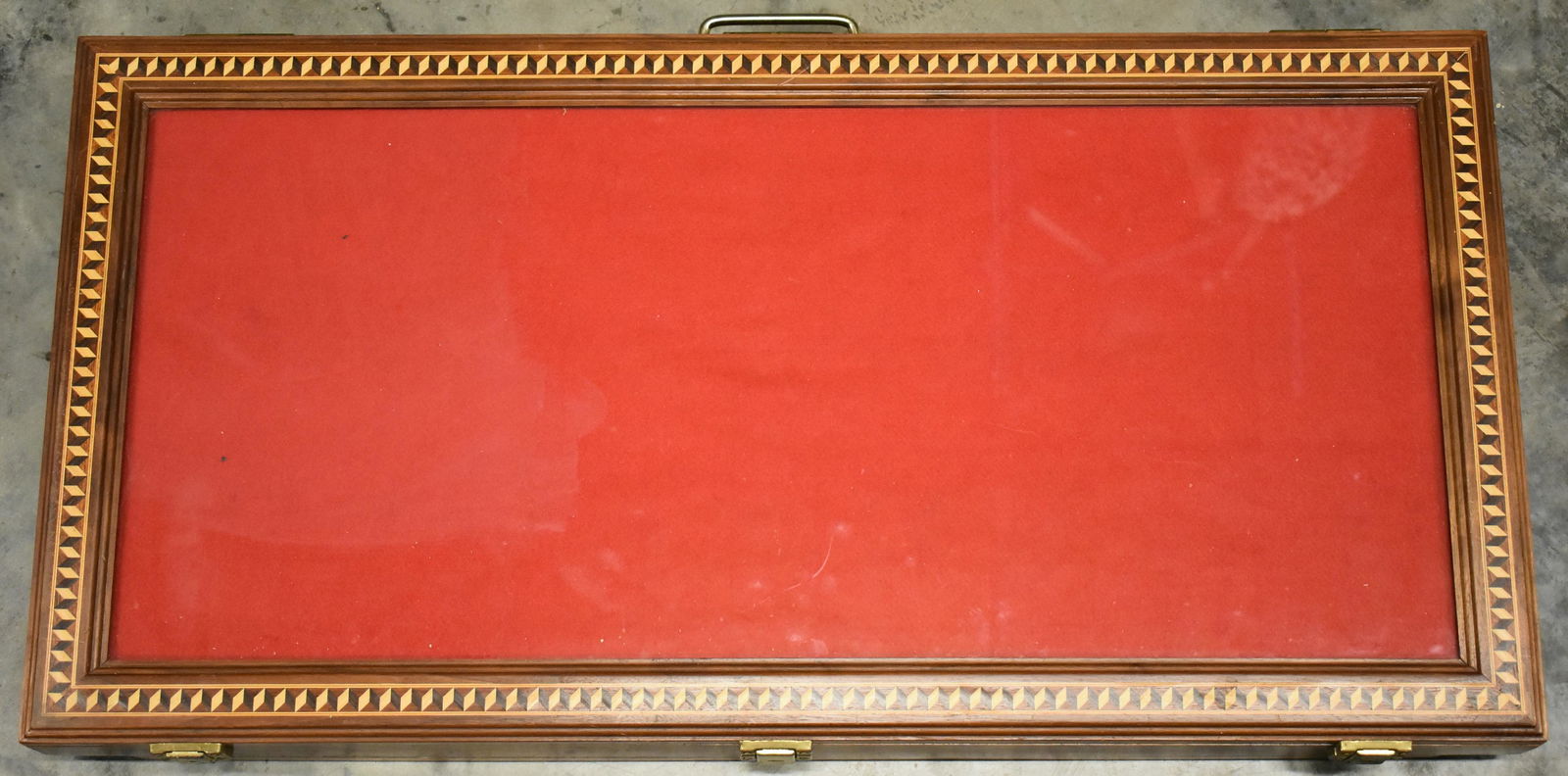 36" x 18" x 3" Cox Arrowhead Display Case with Amazing (1 of 7)