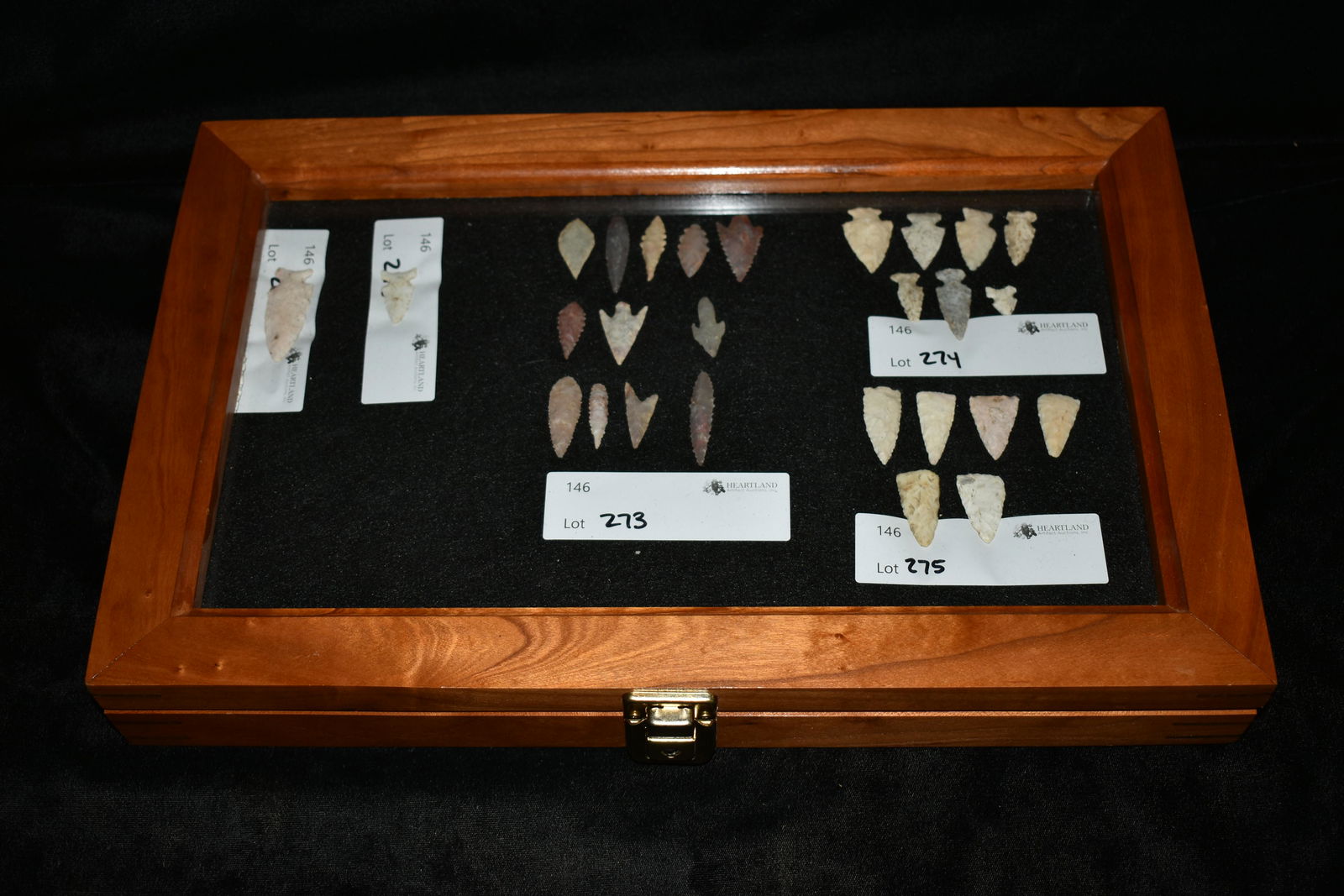 16" x 10" x 2.5" Arrowhead Display Case Made by Bruce (1 of 5)