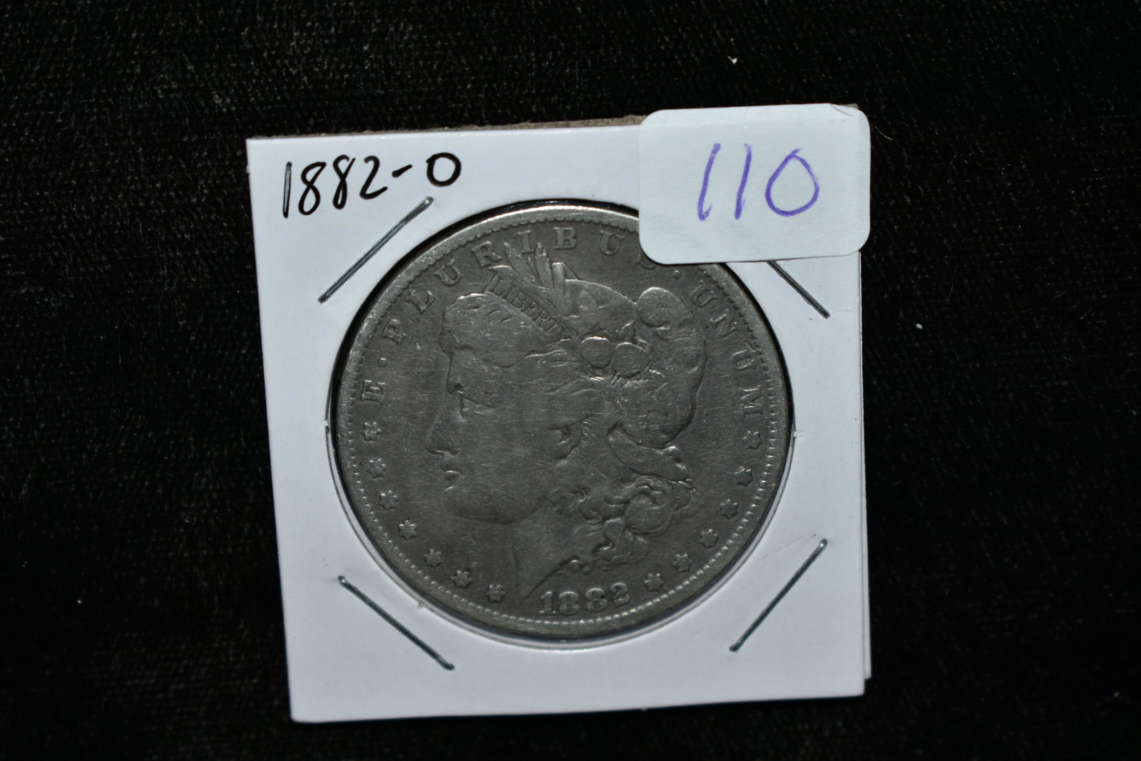 1882-O SILVER MORGAN DOLLAR, ONE OUNCE (1 of 2)