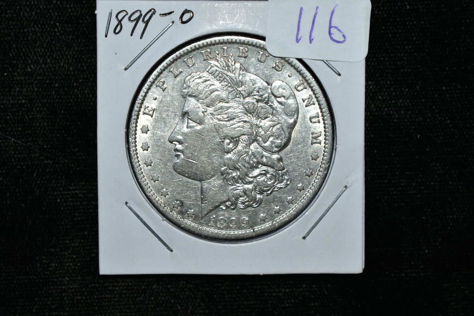 1899-O SILVER MORGAN DOLLAR, ONE OUNCE (1 of 2)