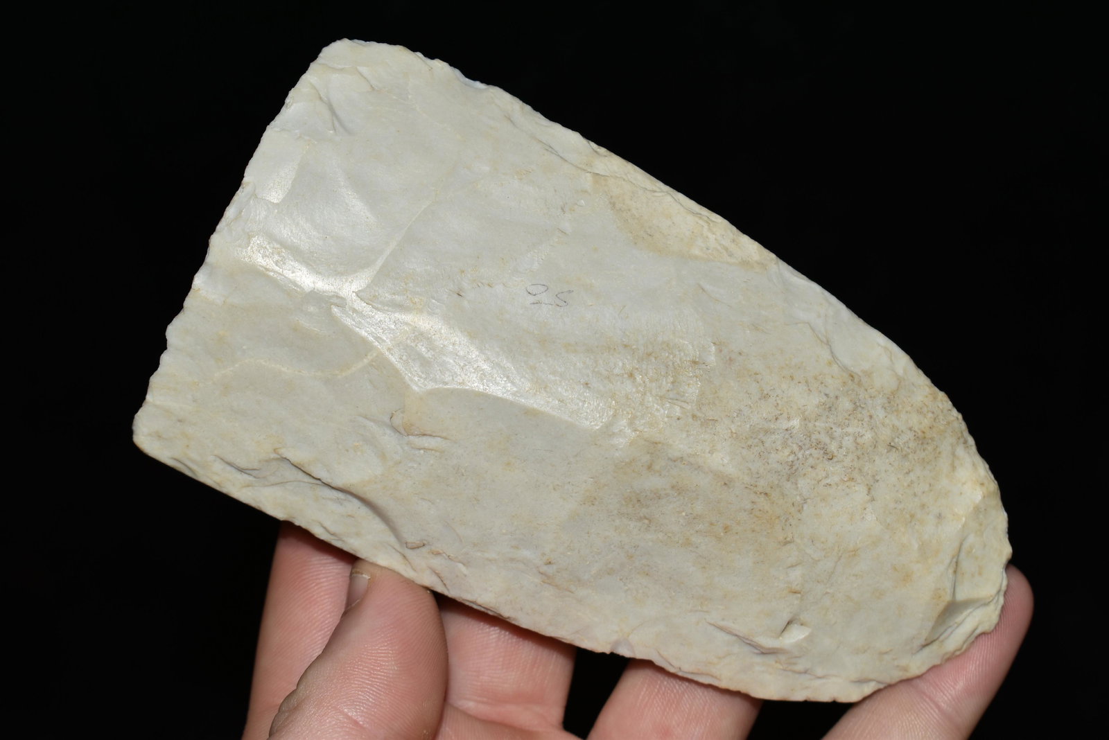 Killer 4 7/8" Flint Gouge/Adze found in Hillview River: Killer 4 7/8" Flint Gouge/Adze found in Hillview River Bottoms, Greene Co., Illinois, Phenomenal Polish