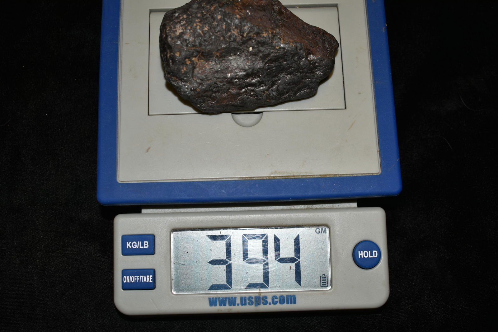 3 1/2" x 2 1/2" Metorite, from Del Campo Authentic: 3 1/2" x 2 1/2" Metorite, from Del Campo Authentic Native American Artifact