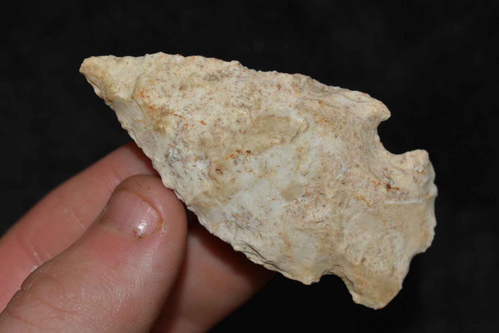 2 3/8" Steuben Arrowhead found in Lewis County, Mo by: 2 3/8" Steuben Arrowhead found in Lewis County, Mo by John Burford