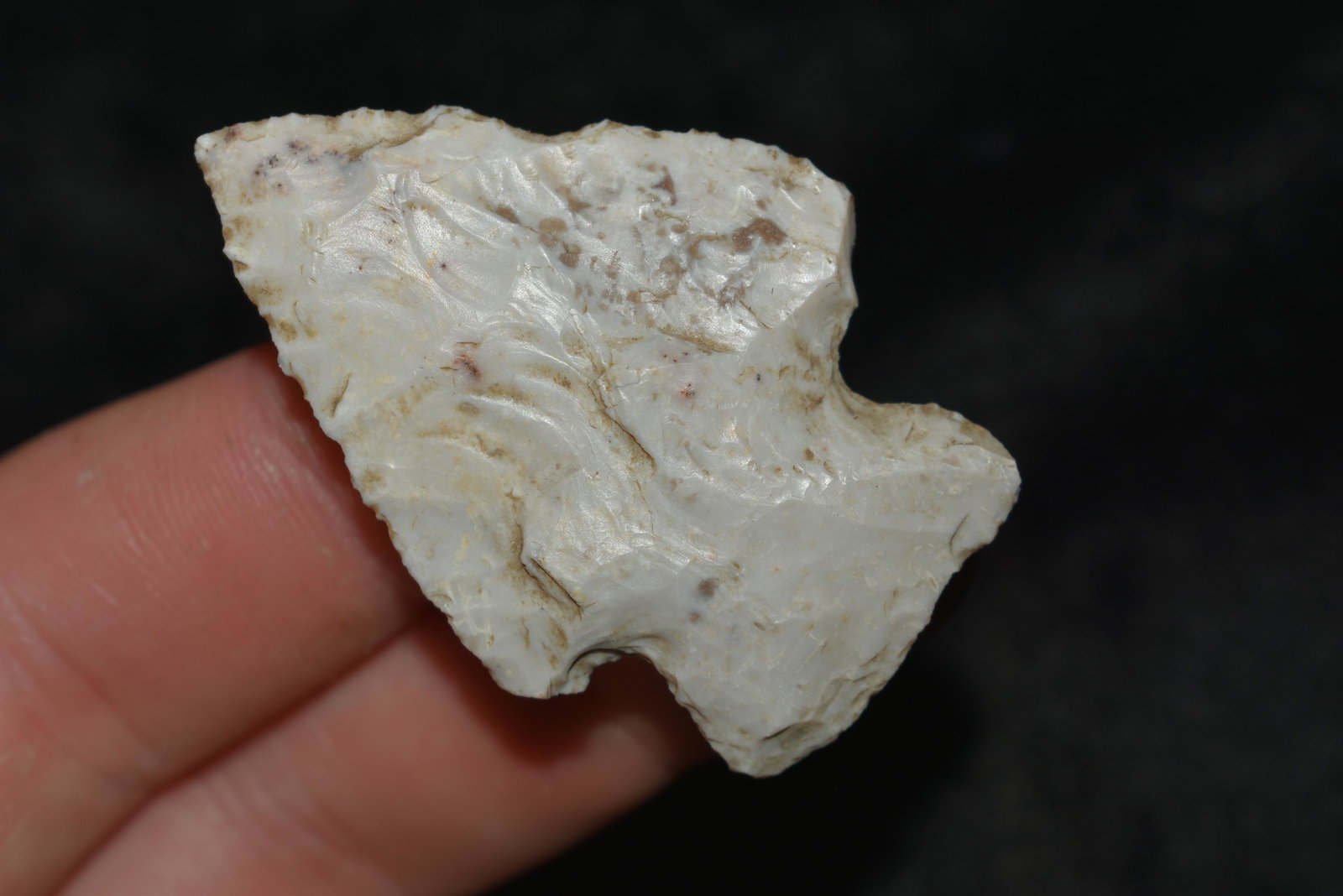 1 3/4" Steuben Arrowhead found in Lewis County, Mo by: 1 3/4" Steuben Arrowhead found in Lewis County, Mo by John Burford