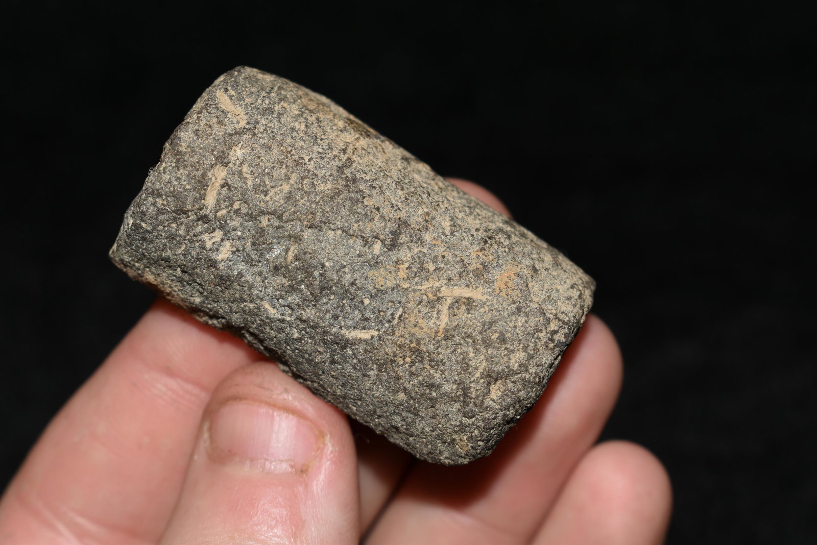 1 3/4" Section of a Pipe found in Lewis County, Mo by: 1 3/4" Section of a Pipe found in Lewis County, Mo by John Burford