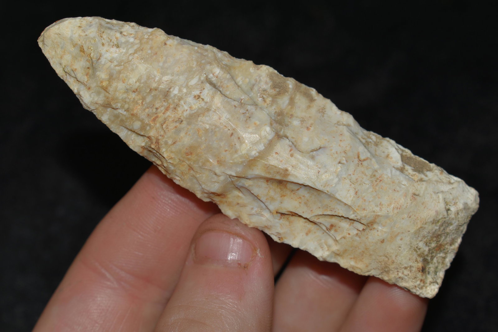 3 1/2 " Nebo Hill found in Lewis County, Mo by John: 3 1/2 " Nebo Hill found in Lewis County, Mo by John Burford