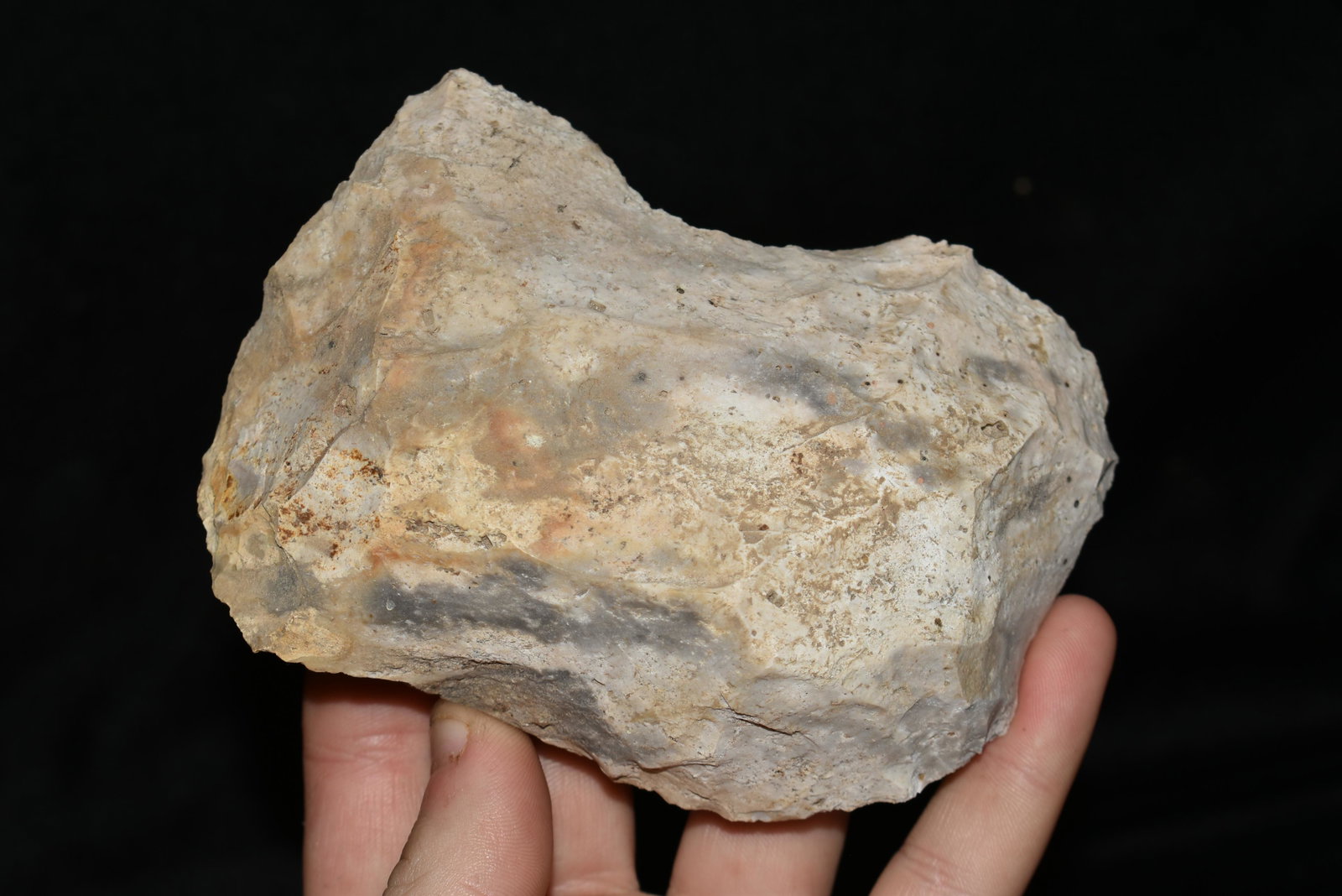 4 3/8" Flint Axe found in Lewis County, Mo by John: 4 3/8" Flint Axe found in Lewis County, Mo by John Burford