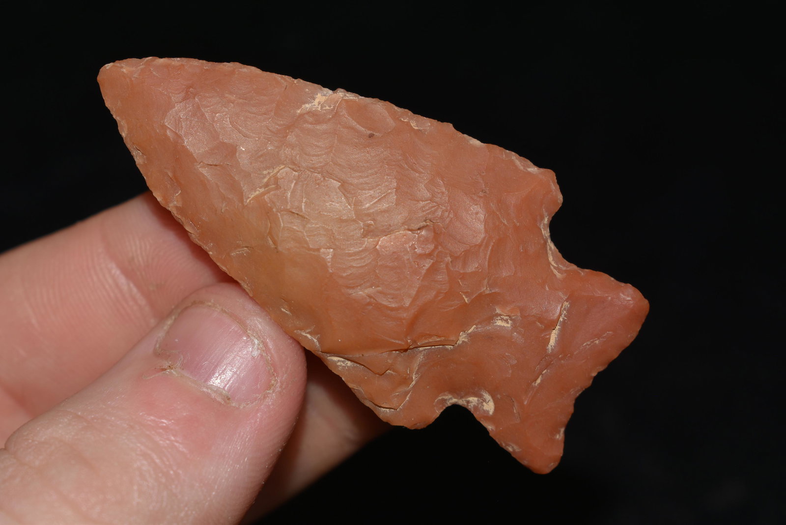 2 1/4" Novaculite Early Stemmed Point found in (1 of 4)