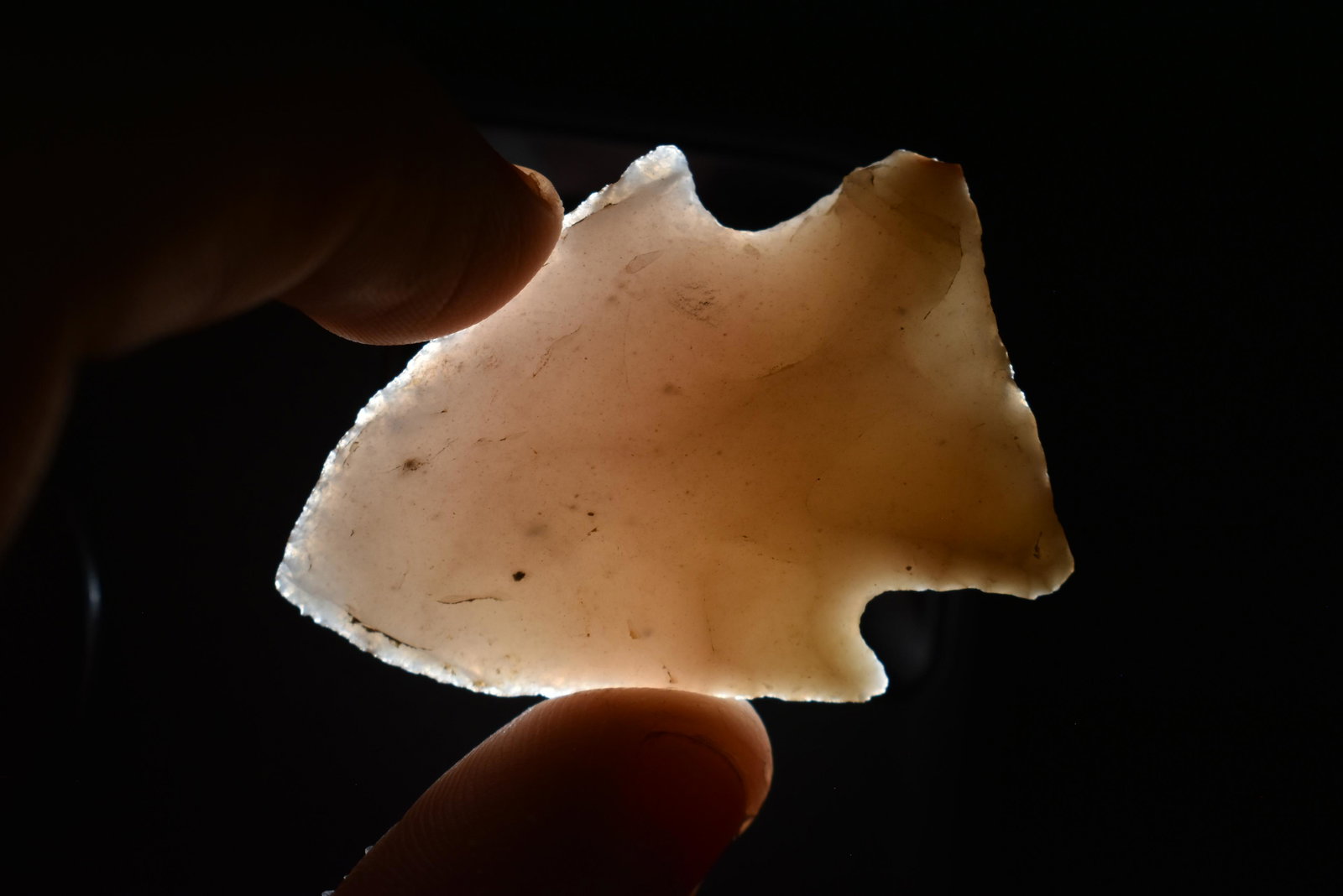 1 3/4" Novaculite Ellis Point found in Hempstead Co., (1 of 5)