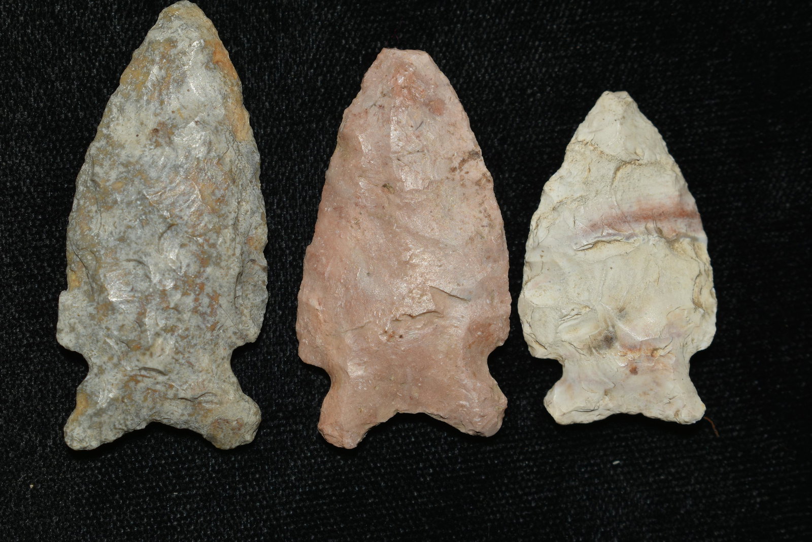 Lot of 3 Robinson Point, Largest is 1 3/4" Authentic (1 of 3)