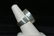 Steriling Silver Ring with Green Stone - 2