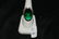 Steriling Silver Ring with Green Stone - 4