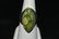 Silver Ring with Green Stone