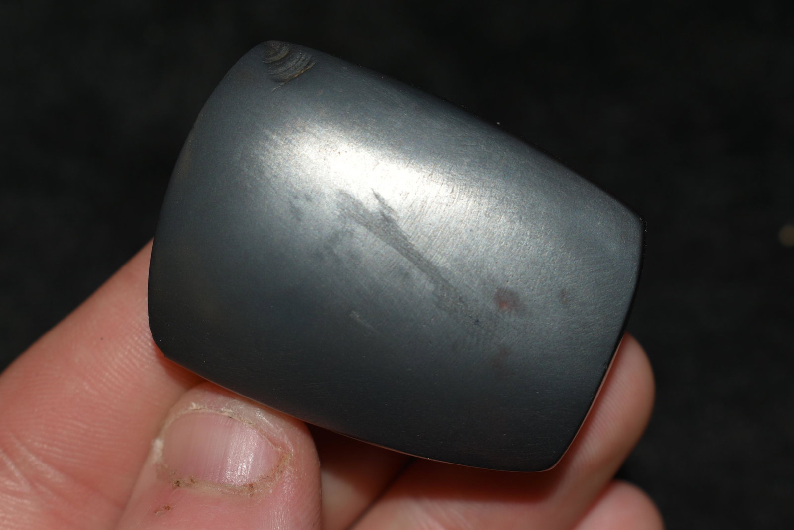 1 3/4" Hematite Celt, FB Harold Boysen, Louisa Co., (1 of 5)