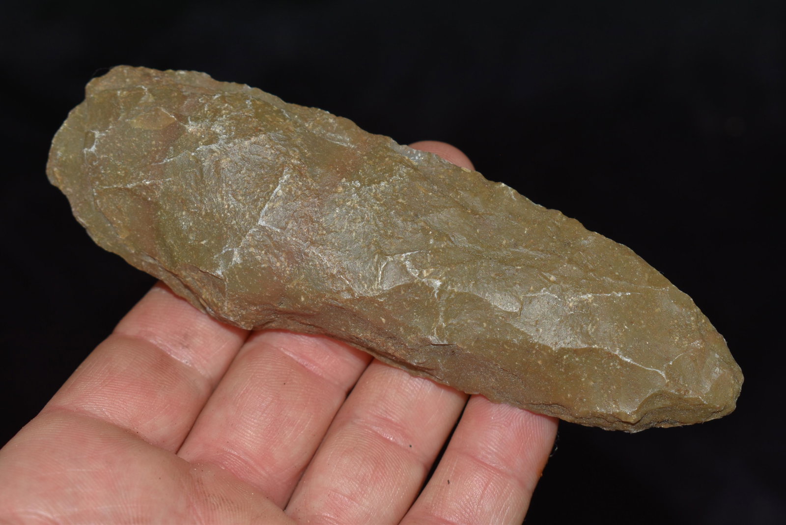 5" Neolithic Flint Knife, Africa: 5" Neolithic Flint Knife, Africa