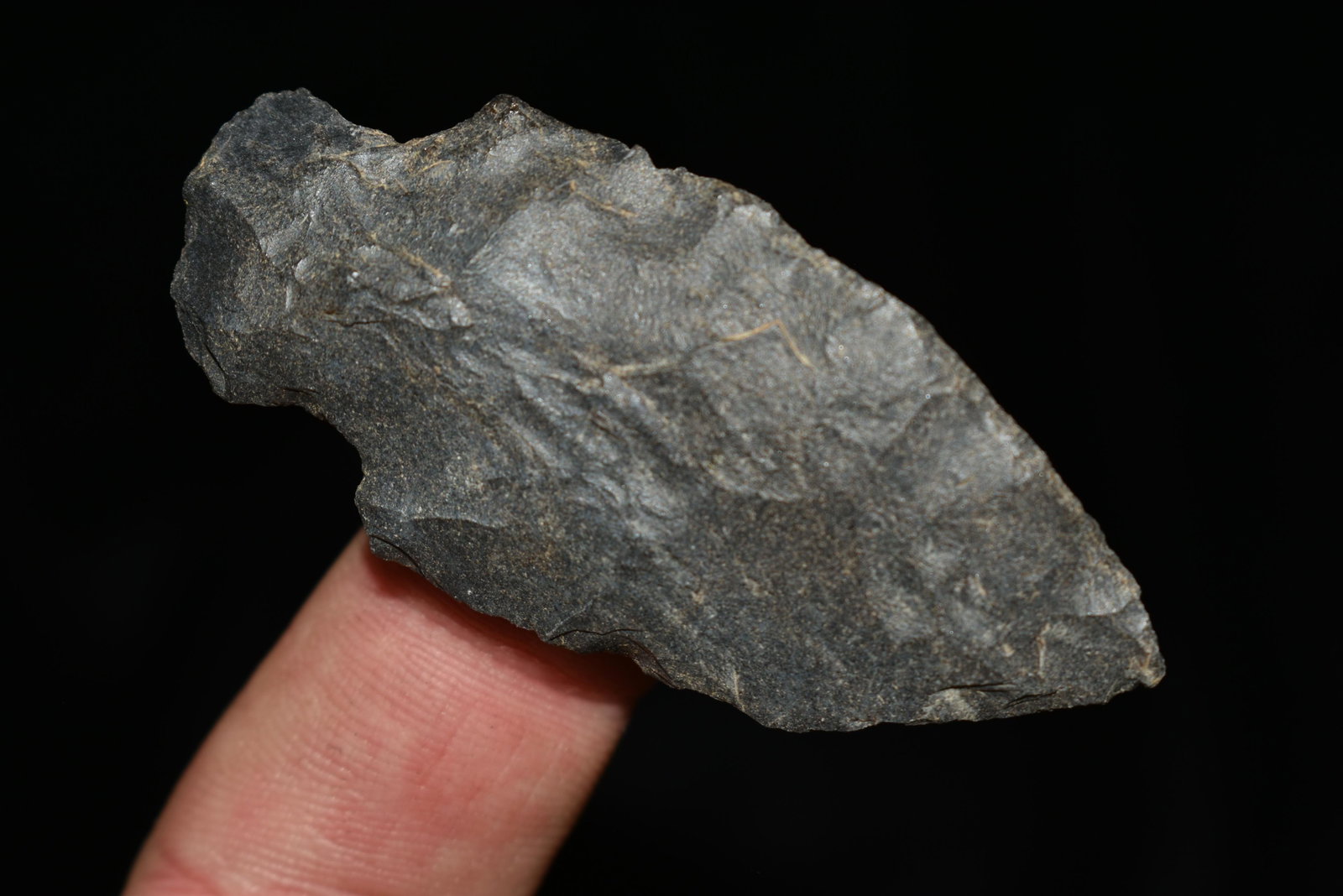 2 3/8" Stemmed Point, Central KY, Authentic Native: 2 3/8" Stemmed Point, Central KY, Authentic Native American Arrowhead Artifact