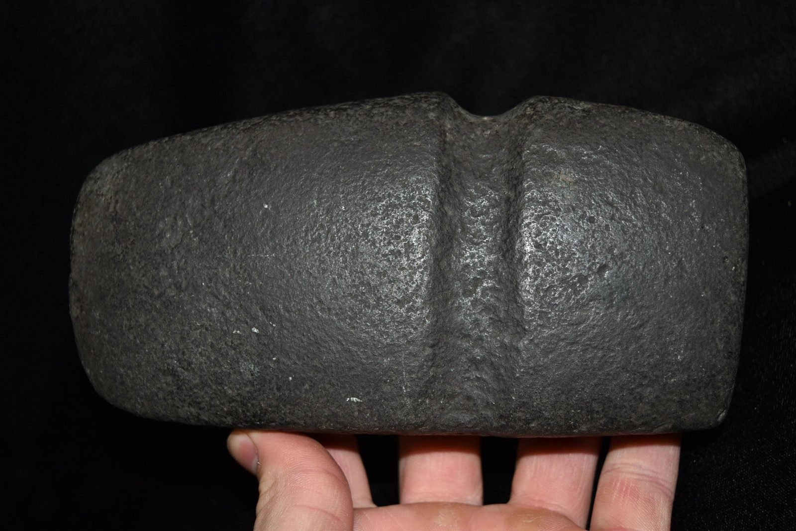 6 3/4" 3/4 Groove Nebo Axe, Meadows COA, Missouri: 6 3/4" 3/4 Groove Nebo Axe, Meadows COA, Missouri