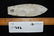 4 1/16" Kaolin Agate Basin Point, Rogers COA, Putty - 11