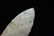 4 1/16" Kaolin Agate Basin Point, Rogers COA, Putty - 6