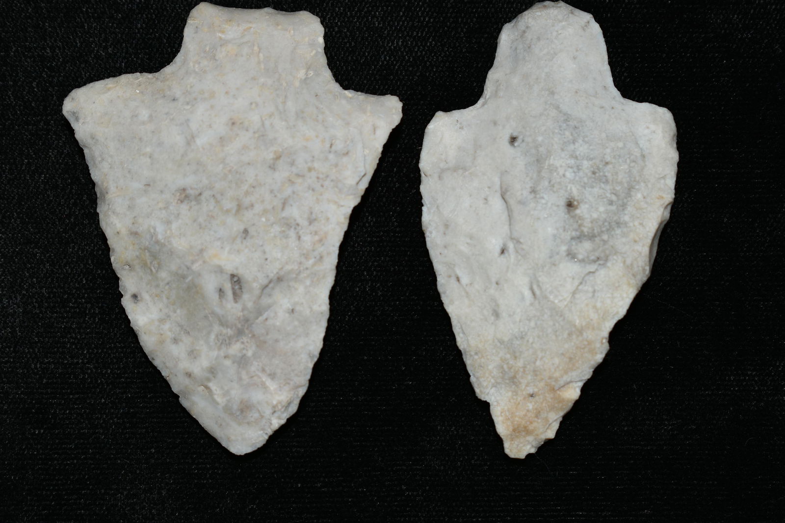 Lot of 2 Florida Arrowheads, Largest is 2 1/2" (1 of 3)