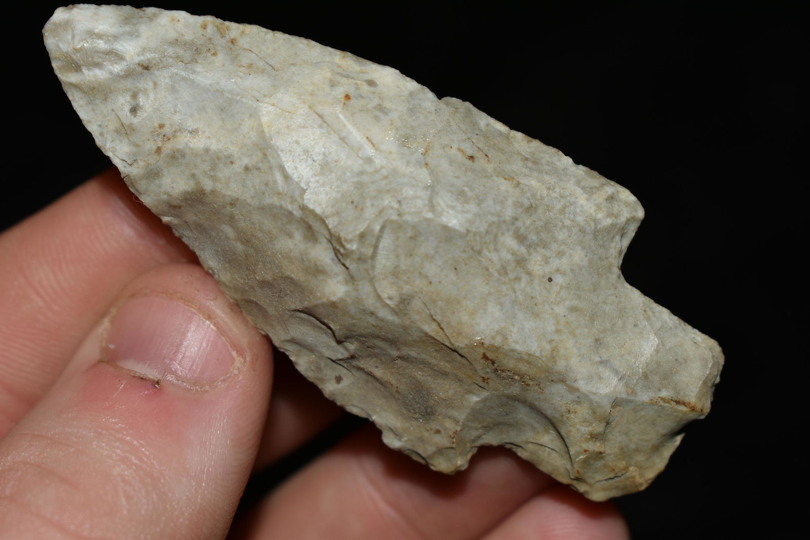 2 5/8" Square Stemmed Point found in Arkansas (1 of 4)