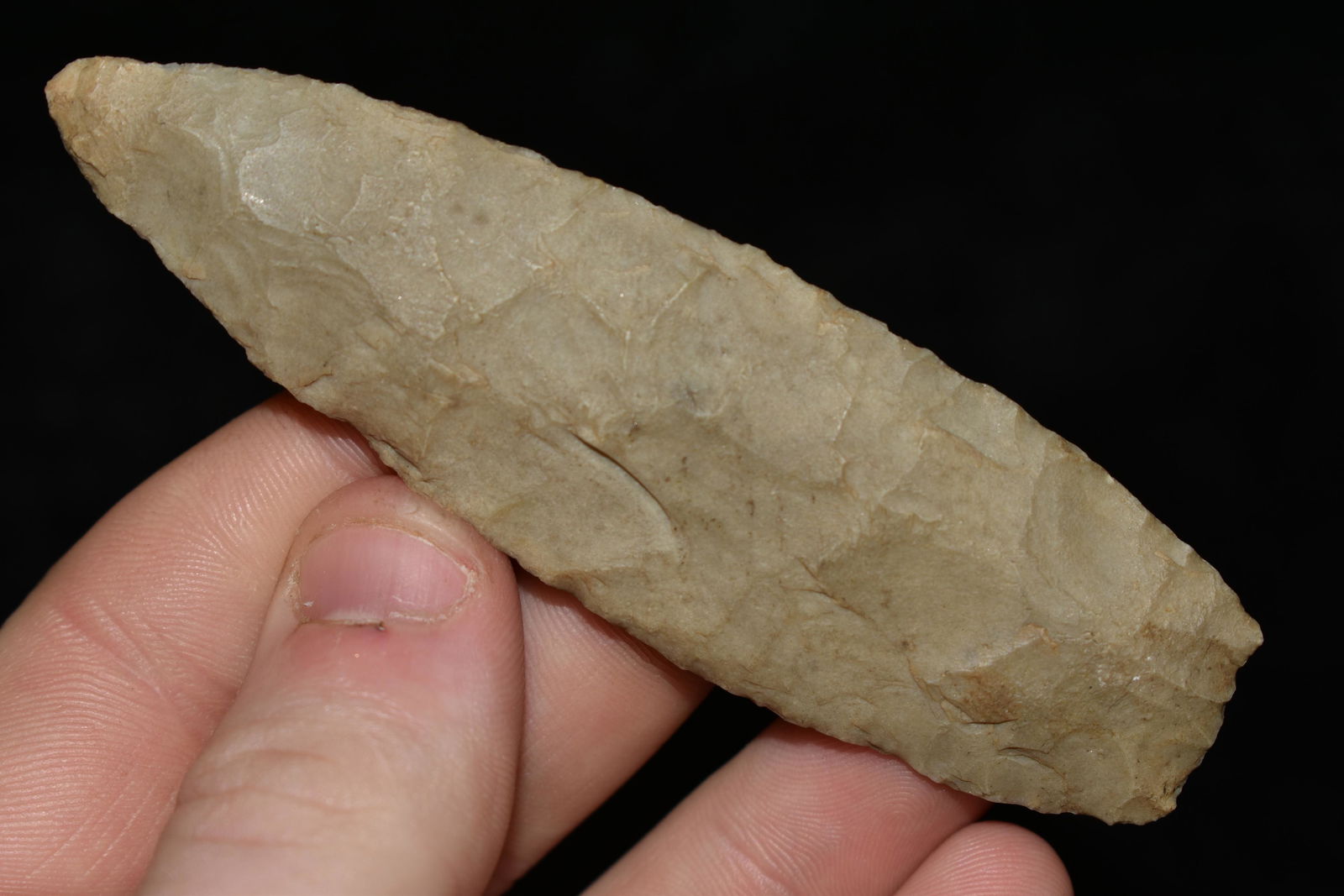 3 1/2" Agate Basin found in Jasper Co., Illinois (1 of 4)