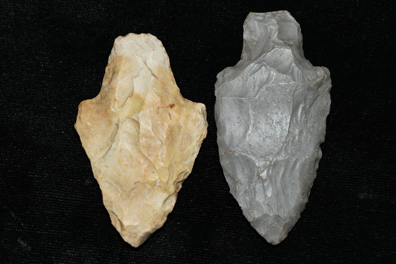 Lot of 2, 2 1/2" Adenas found in Spencer Co., Indiana (1 of 2)