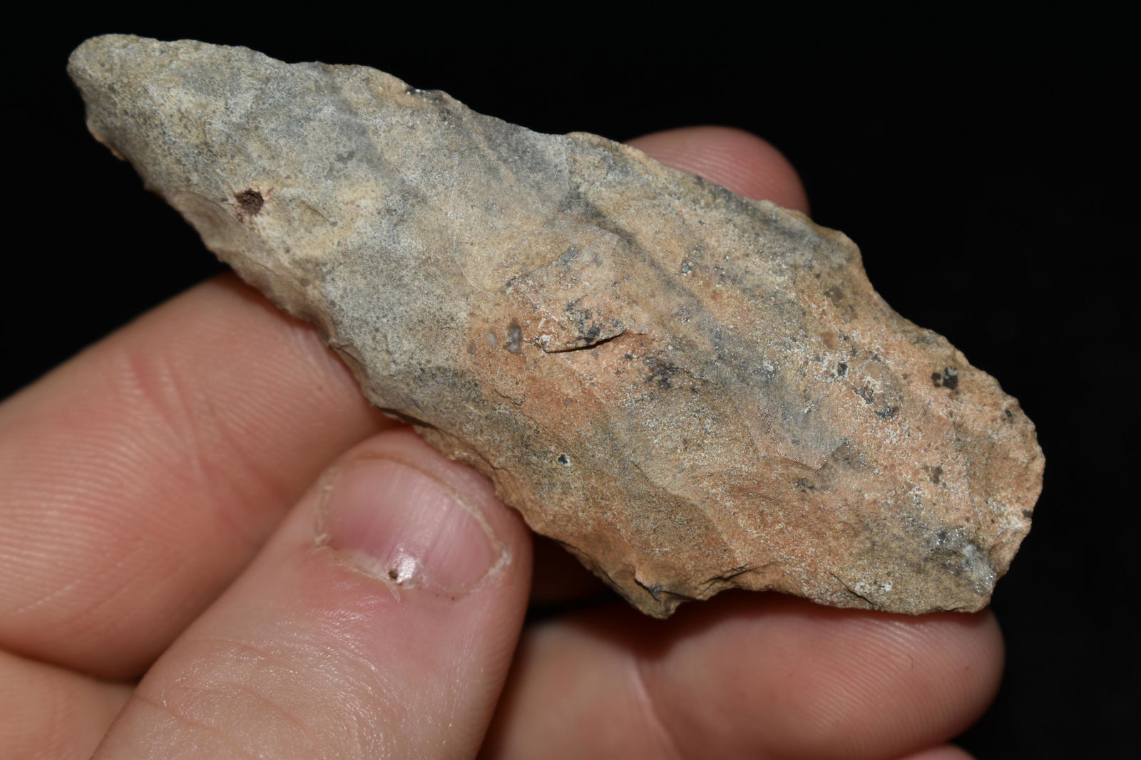 2 3/4" Adena, Heavily River Bottom Patinated, This (1 of 4)